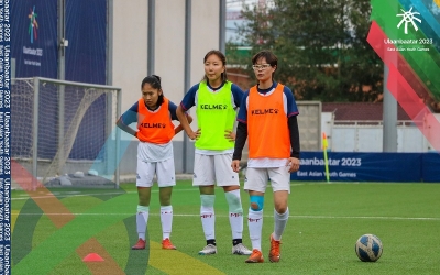 Хөлбөмбөгийн U18 насны эмэгтэй шигшээ баг маргааш БНХАУ-ын эсрэг тоглоно